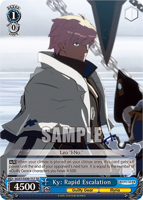 Ky: Rapid Escalation (GGST/SX06-T17 TD) [Guilty Gear -Strive-] | Cracking-Singles