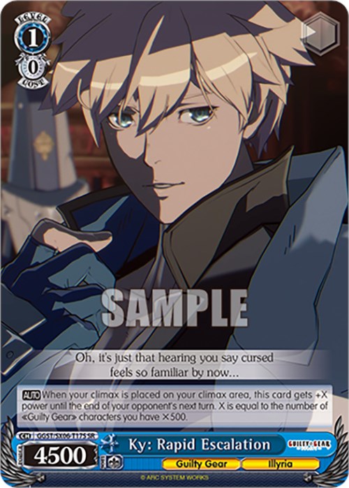 Ky: Rapid Escalation (GGST/SX06-T17S SR) [Guilty Gear -Strive-] | Cracking-Singles