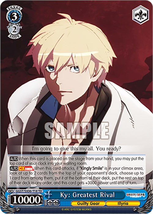 Ky: Greatest Rival (GGST/SX06-T18 TD) [Guilty Gear -Strive-] | Cracking-Singles