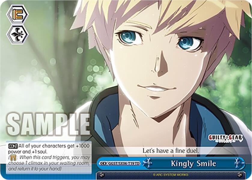 Kingly Smile (GGST/SX06-T19 TD) [Guilty Gear -Strive-] | Cracking-Singles