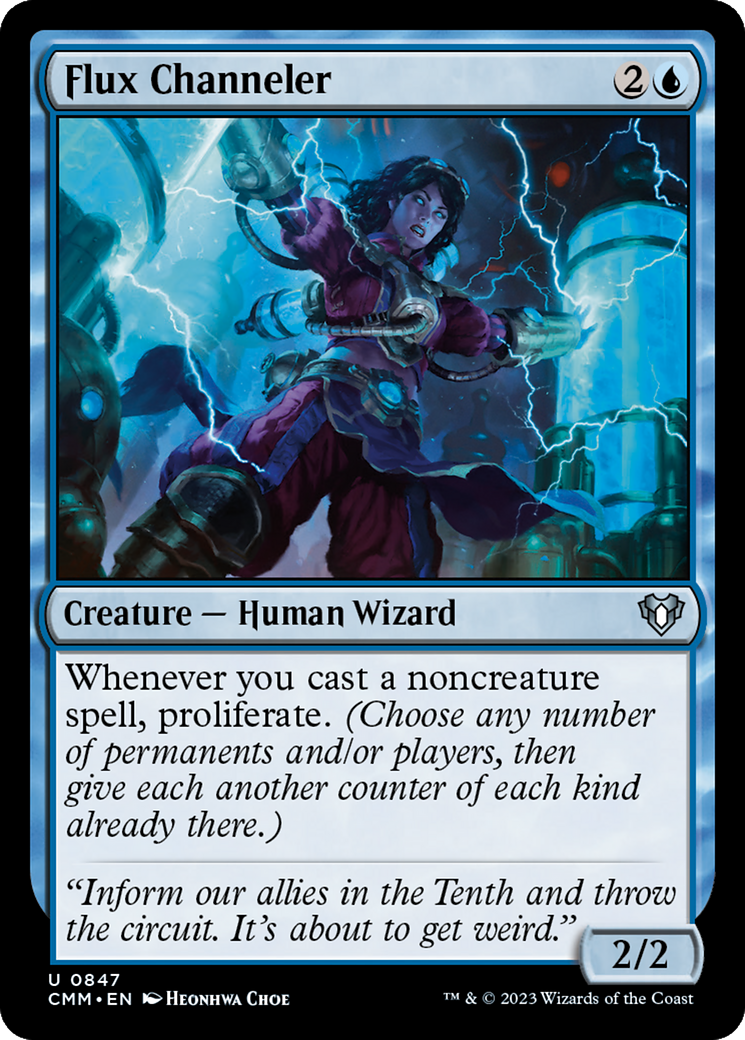 Flux Channeler [Commander Masters] | Cracking-Singles