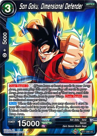Son Goku, Dimensional Defender (BT7-099) [Assault of the Saiyans] | Cracking-Singles