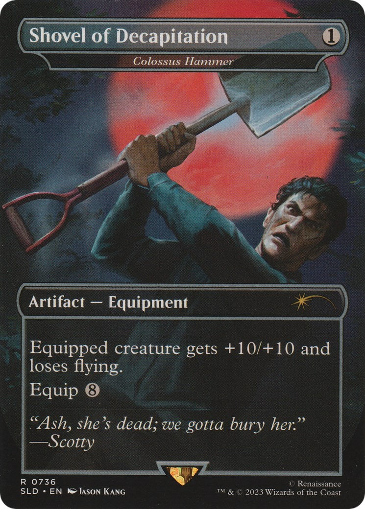 Shovel of Decapitation - Colossus Hammer [Secret Lair Drop Series] | Cracking-Singles