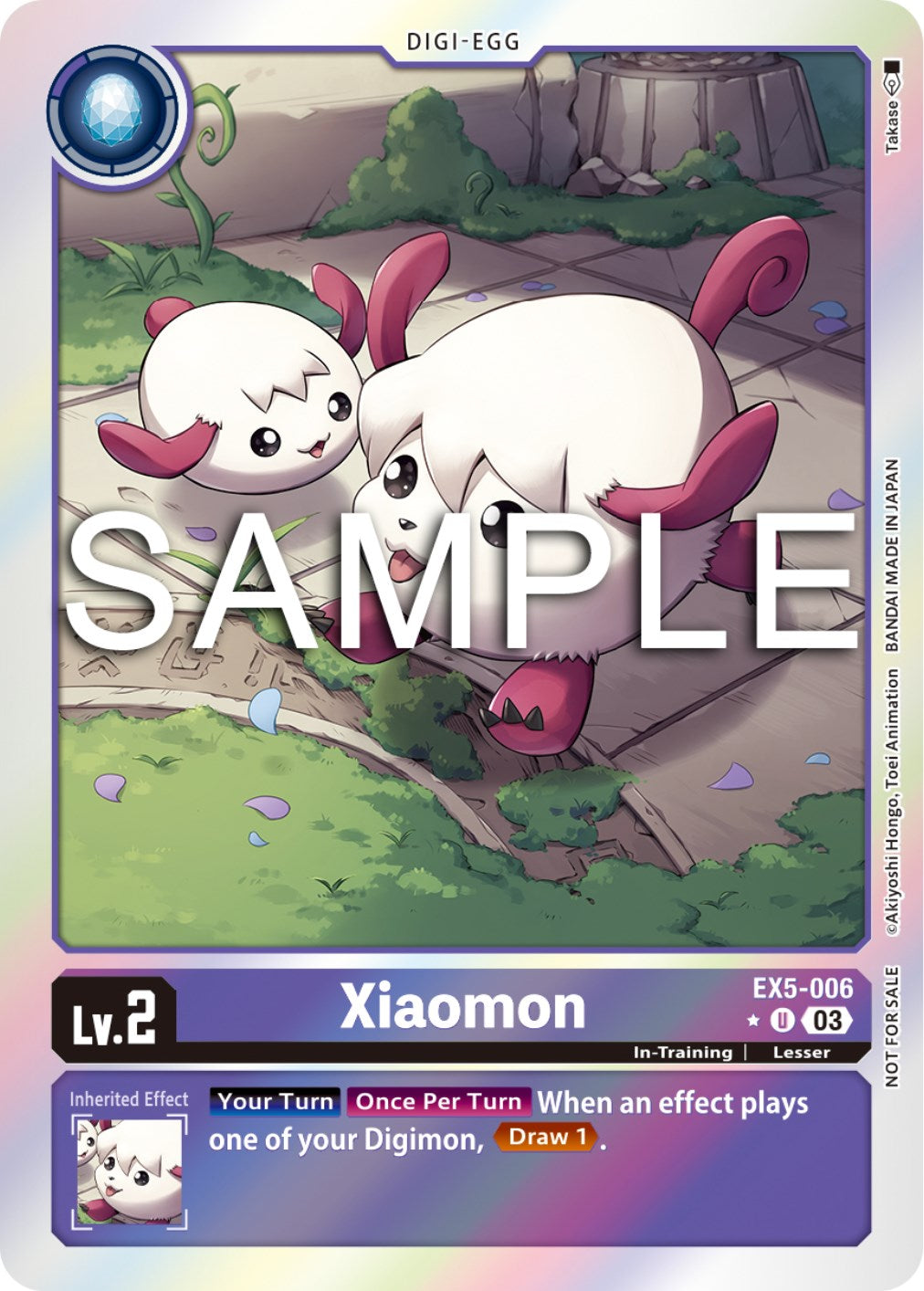 Xiaomon [EX5-006] (Animal Colosseum Box Promotion Pack) [Animal Colosseum] | Cracking-Singles