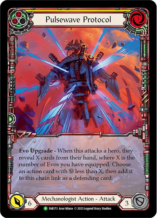 Pulsewave Protocol [FAB173] (Promo)  Rainbow Foil | Cracking-Singles