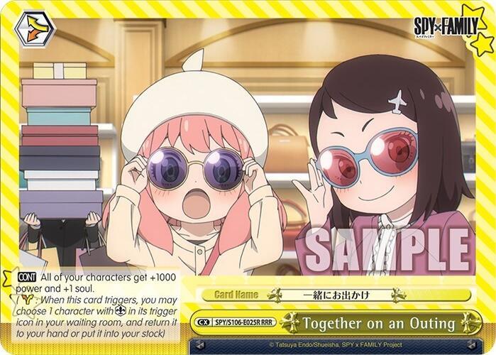 Together on an Outing (SPY/S106-E025R RRR) [SPY x FAMILY] | Cracking-Singles