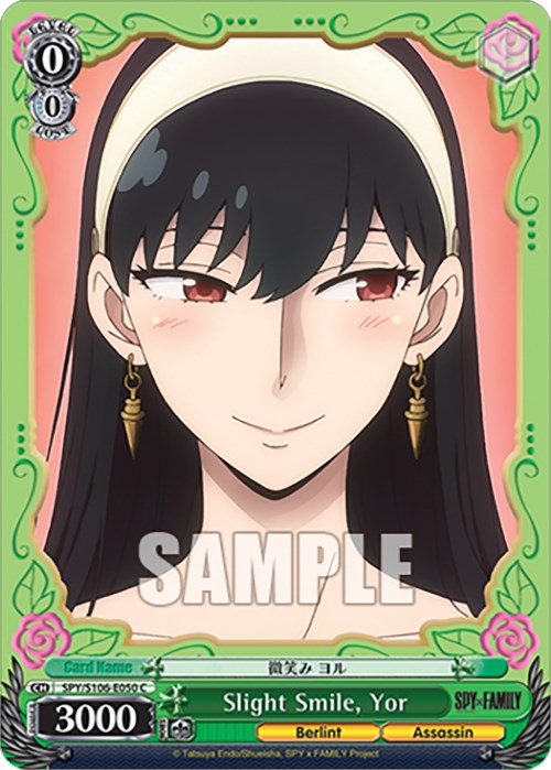 Slight Smile, Yor (SPY/S106-E050 C0 [SPY x FAMILY] | Cracking-Singles