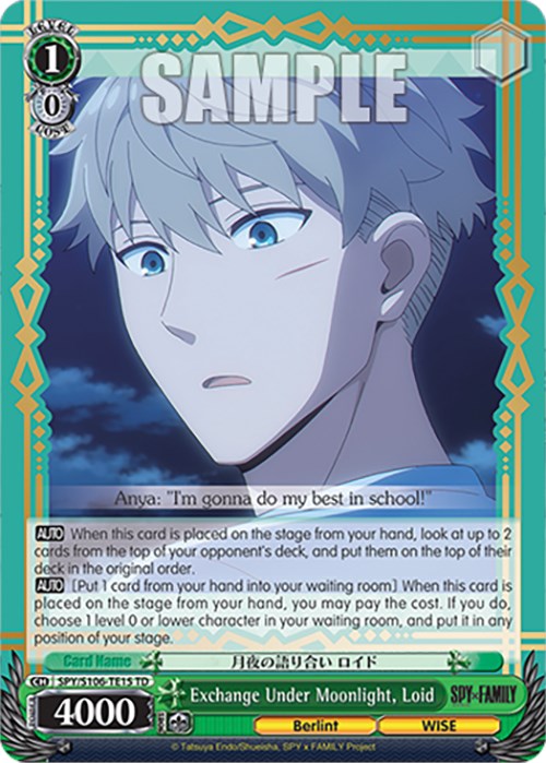 Exchange Under Moonlight, Loid (SPY/S106-TE15 TD) [SPY x FAMILY] | Cracking-Singles