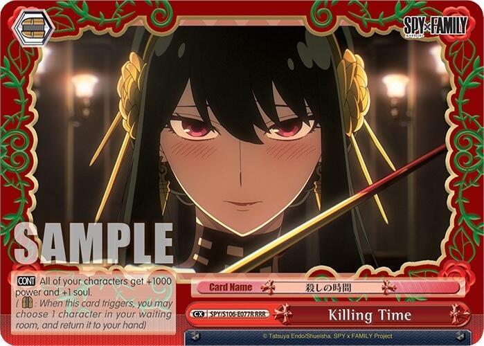 Killing Time (SPY/S106-E077R RRR) [SPY x FAMILY] | Cracking-Singles
