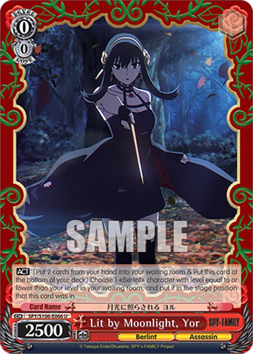 Lit by Moonlight, Yor (SPY/S106-E066 U) [SPY x FAMILY] | Cracking-Singles
