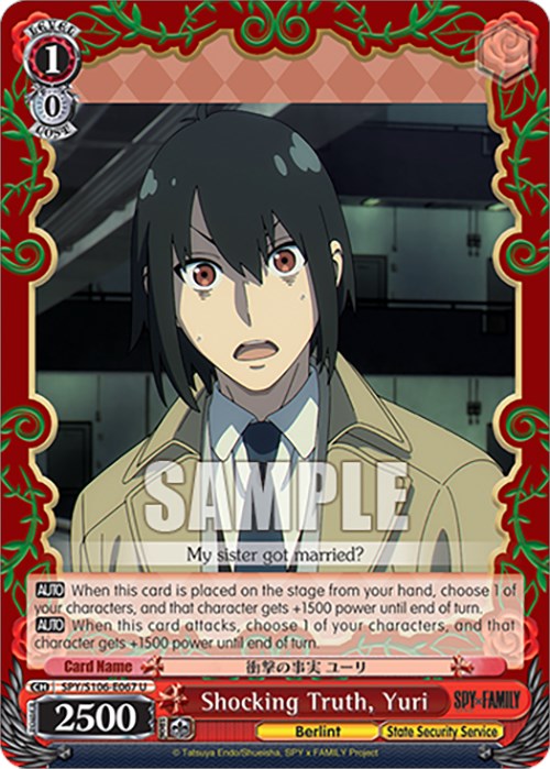 Shocking Truth, Yuri (SPY/S106-E067 U) [SPY x FAMILY] | Cracking-Singles