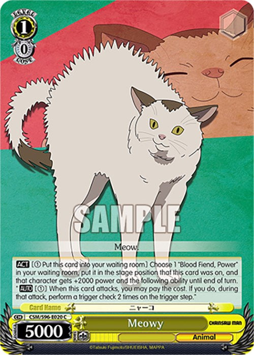 Meowy (CSM/S96-E020 C) [Chainsaw Man] | Cracking-Singles