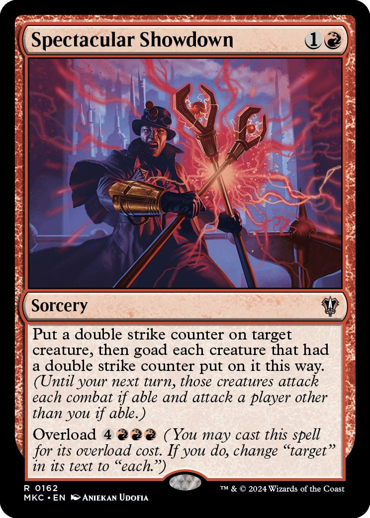 Spectacular Showdown [Murders at Karlov Manor Commander] | Cracking-Singles