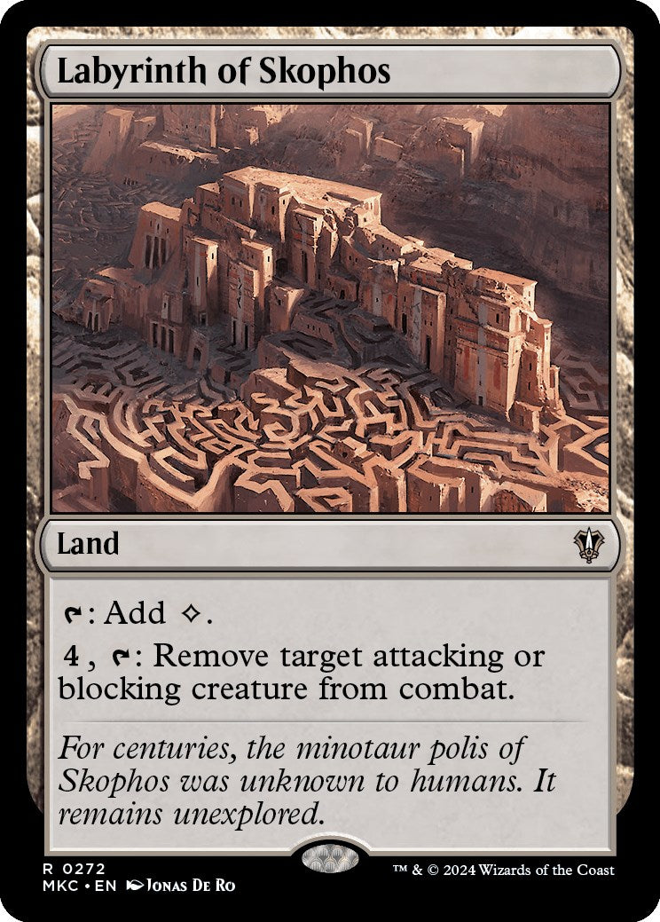 Labyrinth of Skophos [Murders at Karlov Manor Commander] | Cracking-Singles