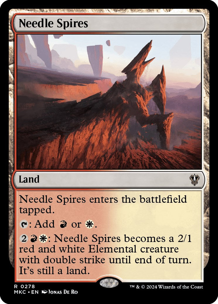 Needle Spires [Murders at Karlov Manor Commander] | Cracking-Singles