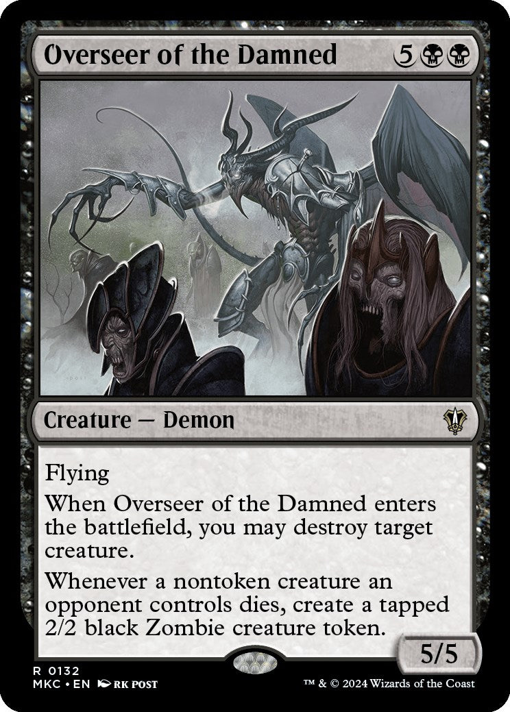 Overseer of the Damned [Murders at Karlov Manor Commander] | Cracking-Singles