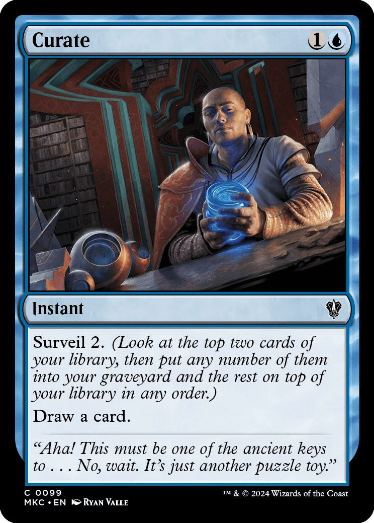 Curate [Murders at Karlov Manor Commander] | Cracking-Singles