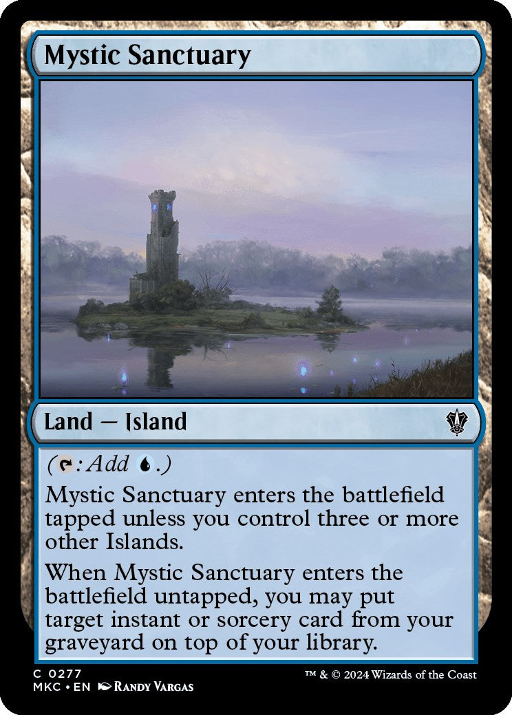 Mystic Sanctuary [Murders at Karlov Manor Commander] | Cracking-Singles