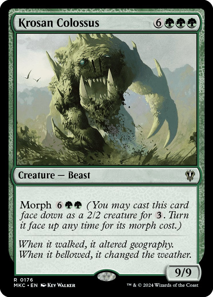 Krosan Colossus [Murders at Karlov Manor Commander] | Cracking-Singles