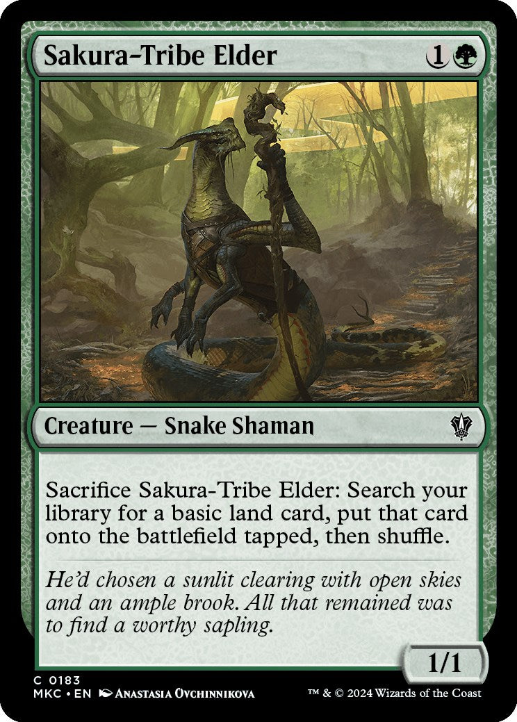 Sakura-Tribe Elder [Murders at Karlov Manor Commander] | Cracking-Singles