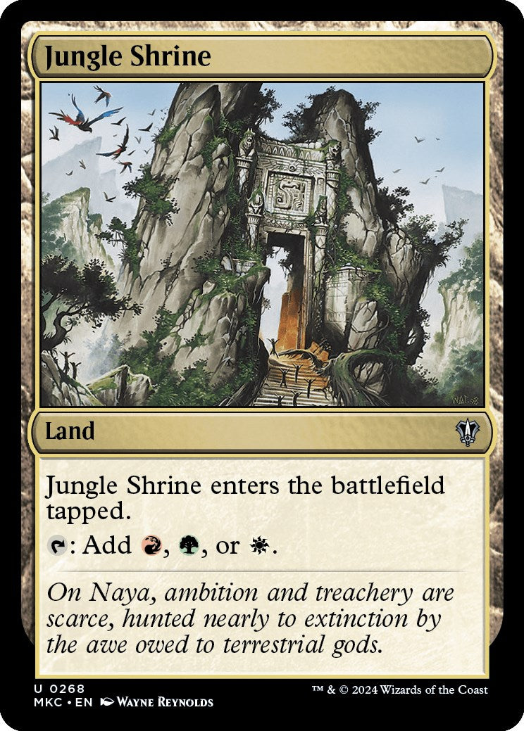 Jungle Shrine [Murders at Karlov Manor Commander] | Cracking-Singles