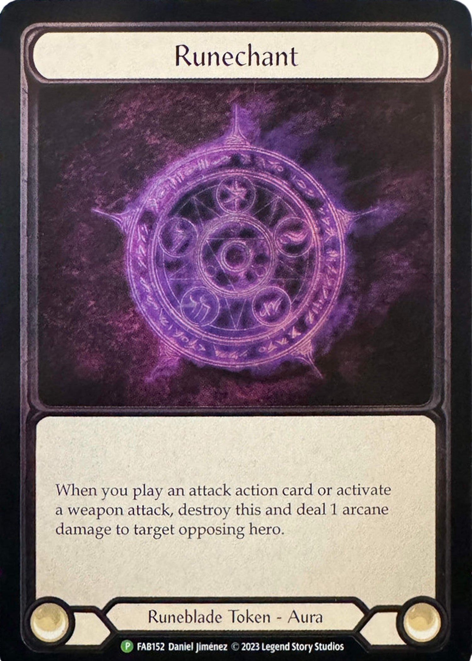 Runechant [FAB152] (Promo)  Cold Foil | Cracking-Singles