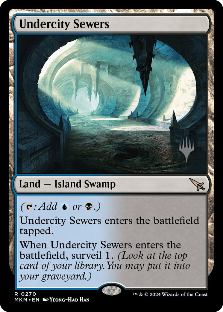Undercity Sewers (Promo Pack) [Murders at Karlov Manor Promos] | Cracking-Singles
