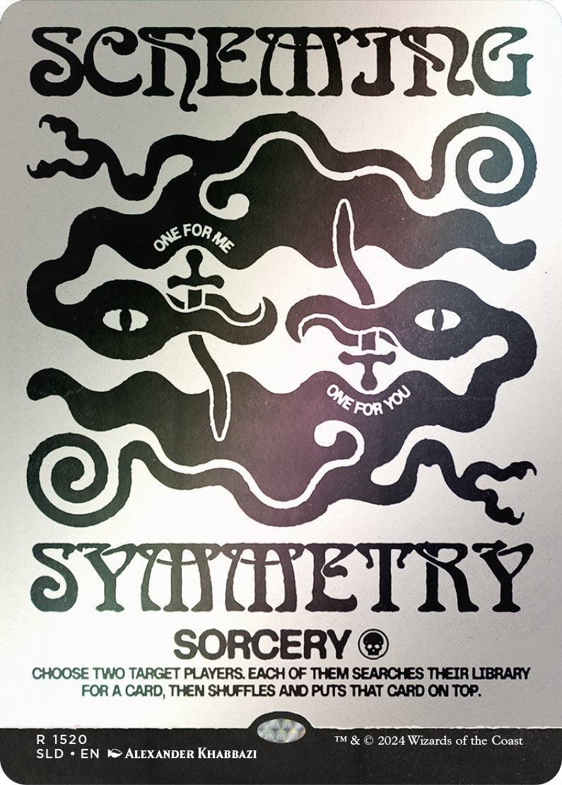 Scheming Symmetry (Rainbow Foil) [Secret Lair Drop Series] | Cracking-Singles