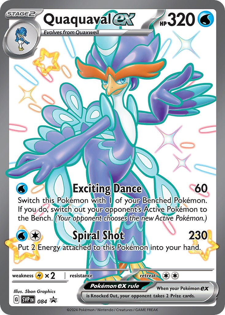 Quaquaval ex (084) (Jumbo Card) [Scarlet & Violet: Black Star Promos] | Cracking-Singles