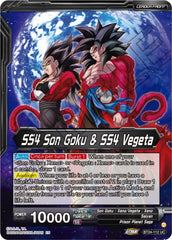 SS4 Son Goku & SS4 Vegeta // SS4 Vegito, Sparking Potara Warrior (BT24-112) [Beyond Generations] | Cracking-Singles