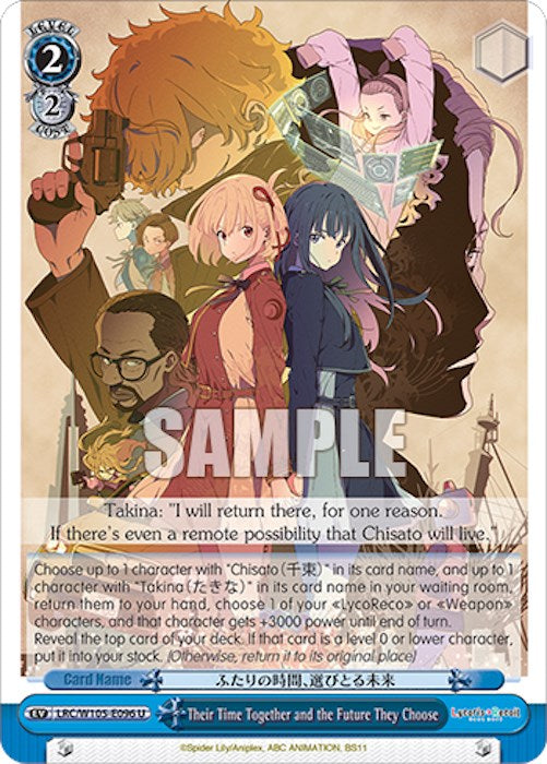 Their Time Together and the Future They Choose (LRC/W105-E096 U) [Lycoris Recoil] | Cracking-Singles