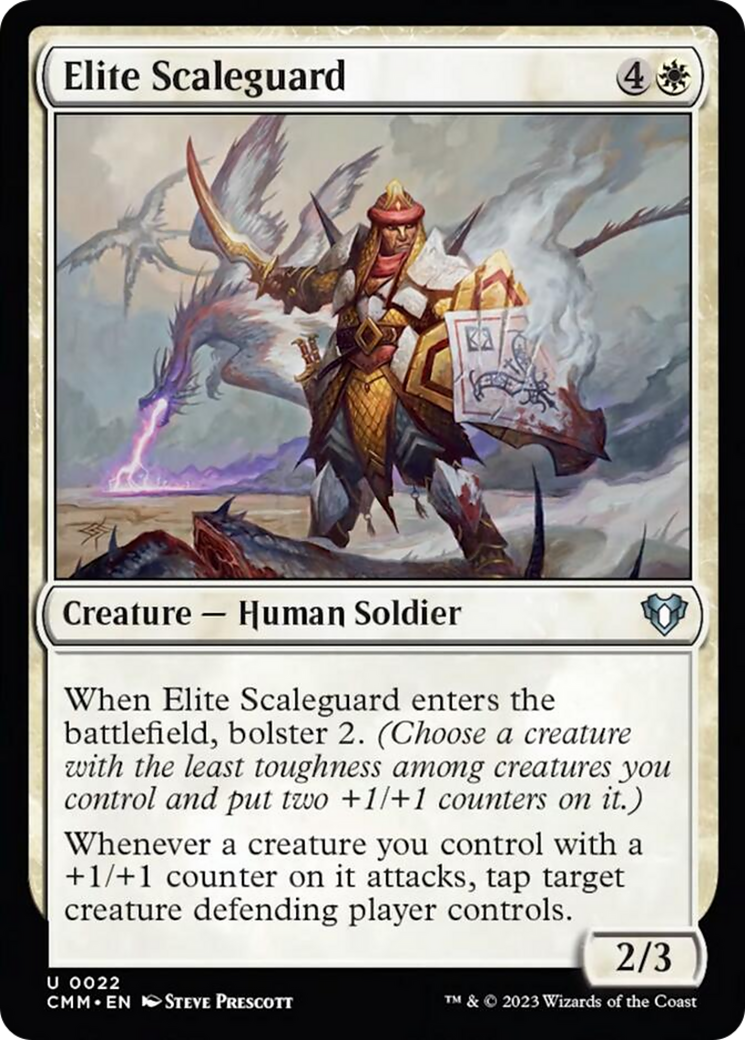 Elite Scaleguard [Commander Masters] | Cracking-Singles