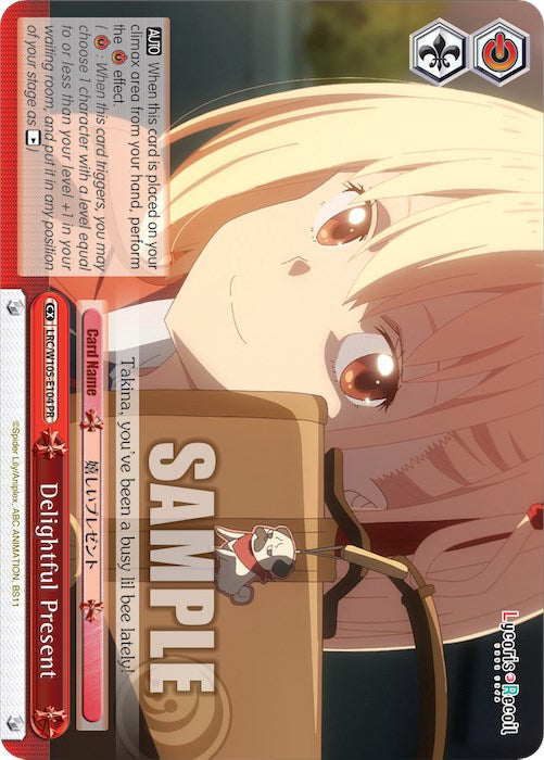 Delightful Present (LRC/W105-E104 PR) [Lycoris Recoil] | Cracking-Singles