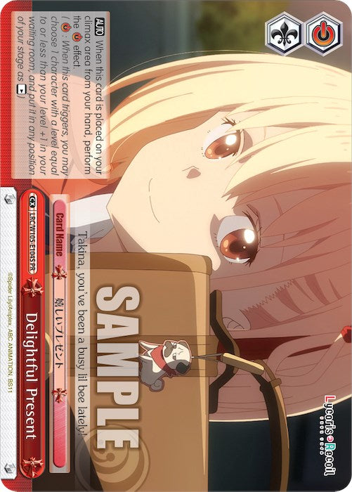 Delightful Present (LRC/W105-E104S PR) [Lycoris Recoil] | Cracking-Singles