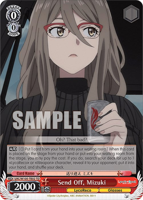 Send Off, Mizuki (LRC/W105-TE02 TD) [Lycoris Recoil] | Cracking-Singles