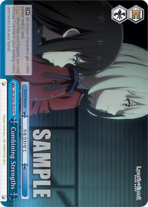 Combining Strengths (LRC/W105-TE19 TD) [Lycoris Recoil] | Cracking-Singles