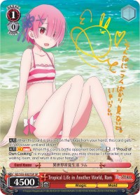Tropical Life in Another World, Ram (RZ/S55-E027SP SP) [Re:ZERO Vol.2] | Cracking-Singles