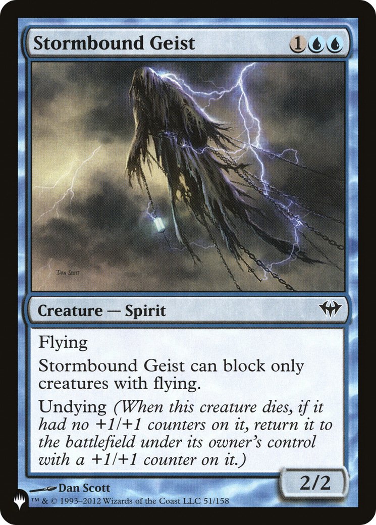 Stormbound Geist [The List] | Cracking-Singles