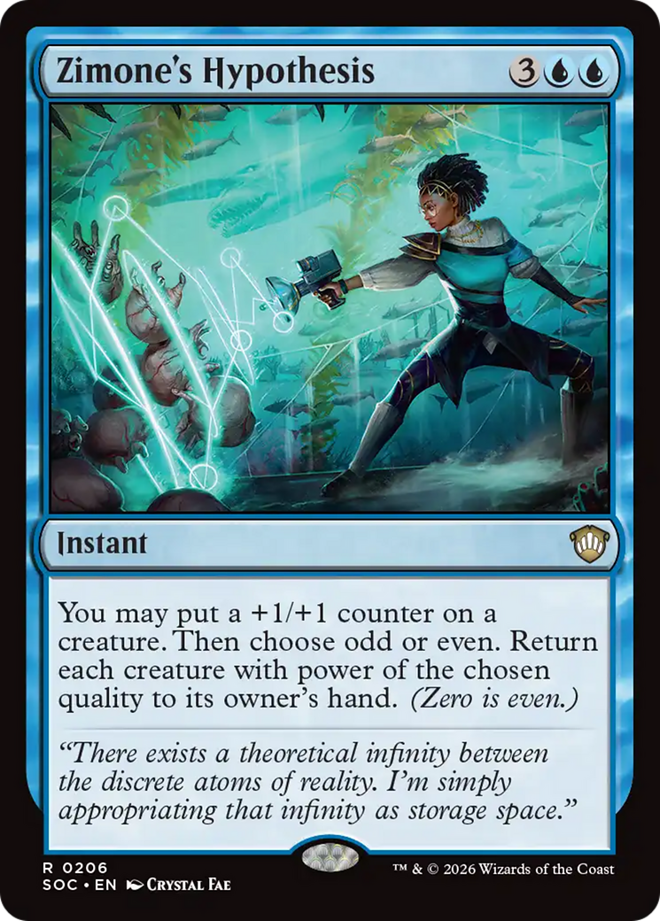 Zimone's Hypothesis [Secrets of Strixhaven Commander] | Cracking-Singles