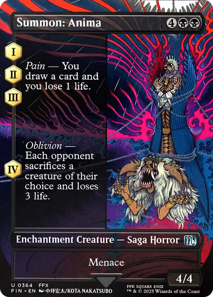 Summon: Anima (Borderless) [FINAL FANTASY] | Cracking-Singles