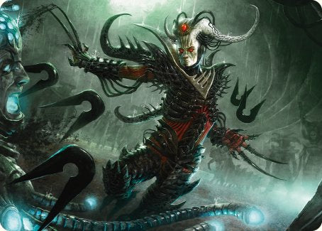 Vraan, Executioner Thane Art Card [Phyrexia: All Will Be One Art Series] | Cracking-Singles