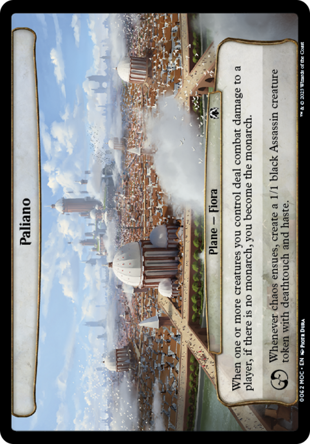 Paliano [March of the Machine Commander] | Cracking-Singles