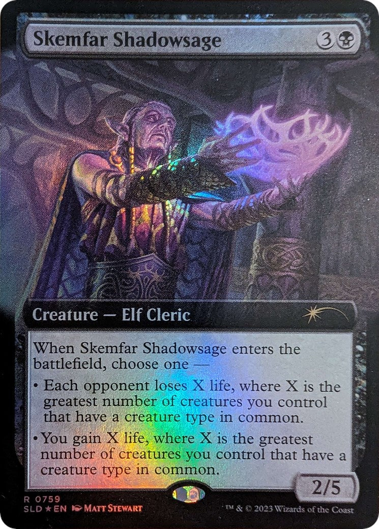 Skemfar Shadowsage (Extended Art) [Secret Lair Drop Series] | Cracking-Singles