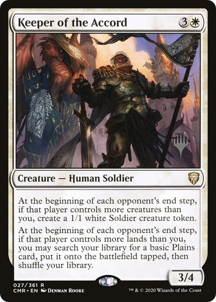Keeper of the Accord (Promo Pack) [Murders at Karlov Manor Promos] | Cracking-Singles