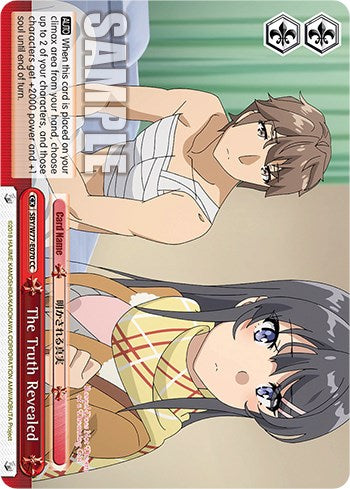 The Truth Revealed [Rascal Does Not Dream of a Dreaming Girl] | Cracking-Singles