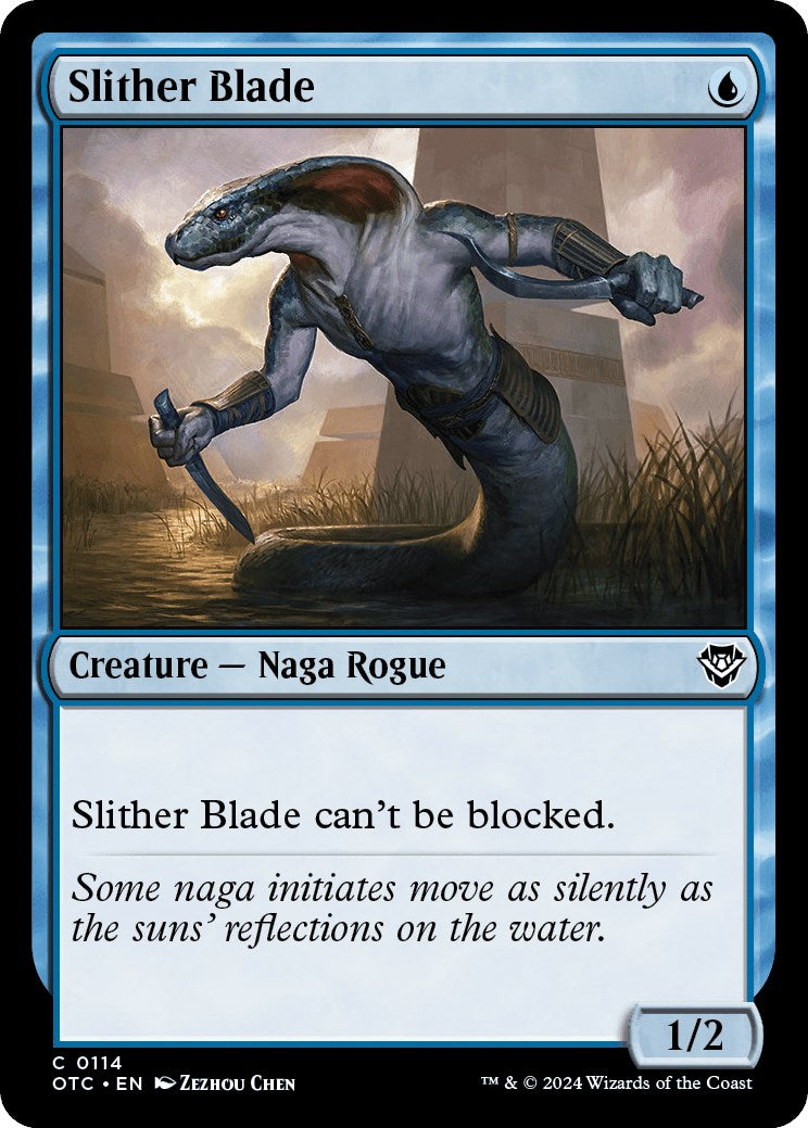Slither Blade [Outlaws of Thunder Junction Commander] | Cracking-Singles