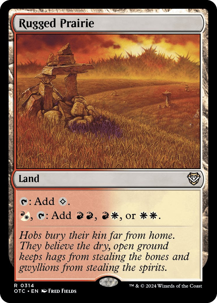 Rugged Prairie [Outlaws of Thunder Junction Commander] | Cracking-Singles