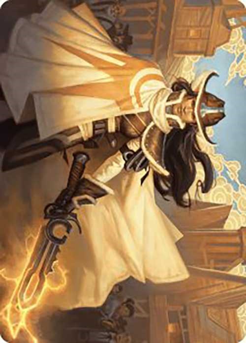 Omenport Vigilante Art Card [Outlaws of Thunder Junction Art Series] | Cracking-Singles