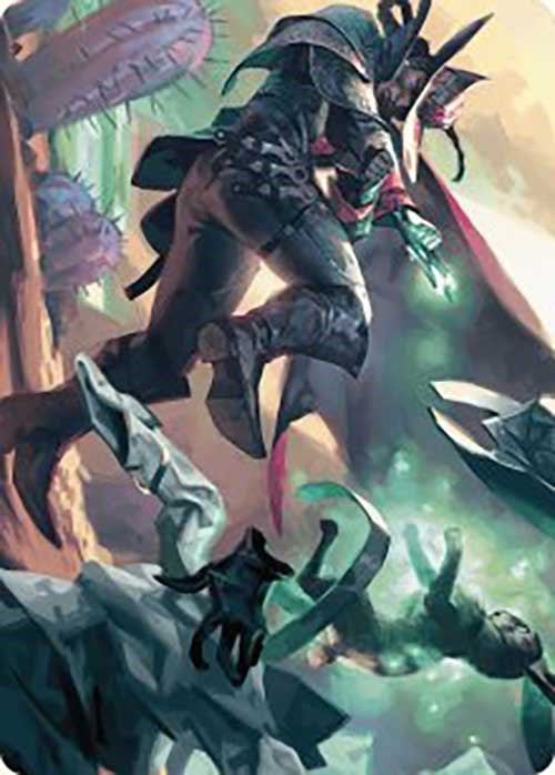 Metamorphic Blast Art Card [Outlaws of Thunder Junction Art Series] | Cracking-Singles