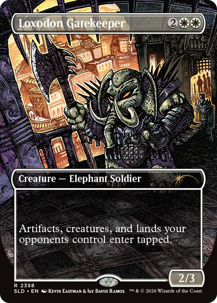 Loxodon Gatekeeper (2358) [Secret Lair Drop Series] | Cracking-Singles